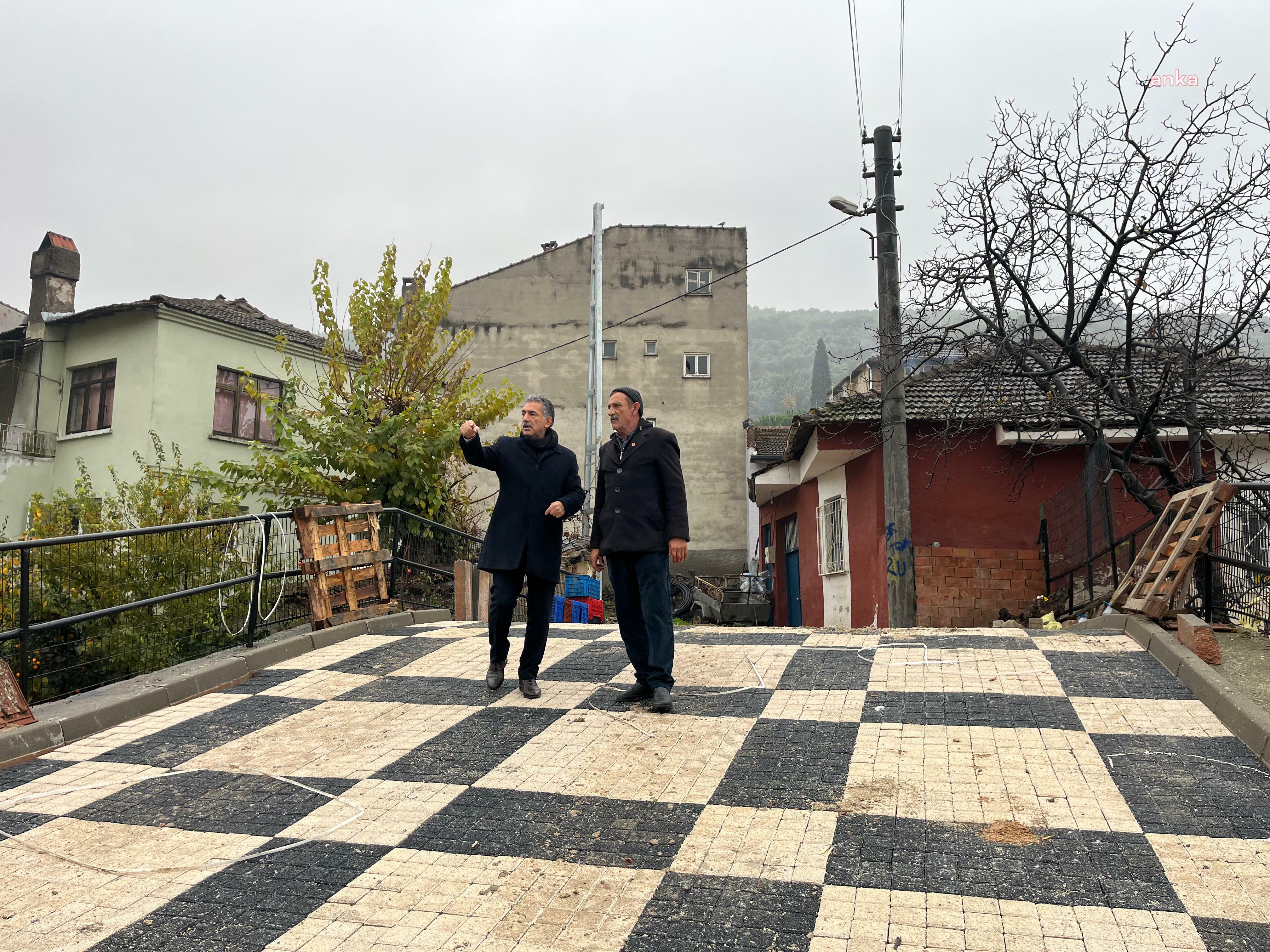 Gemlik Belediyesi, Küçükkumla Mahallesi'nde bulunan köprüde yenileme çalışmasını tamamladı