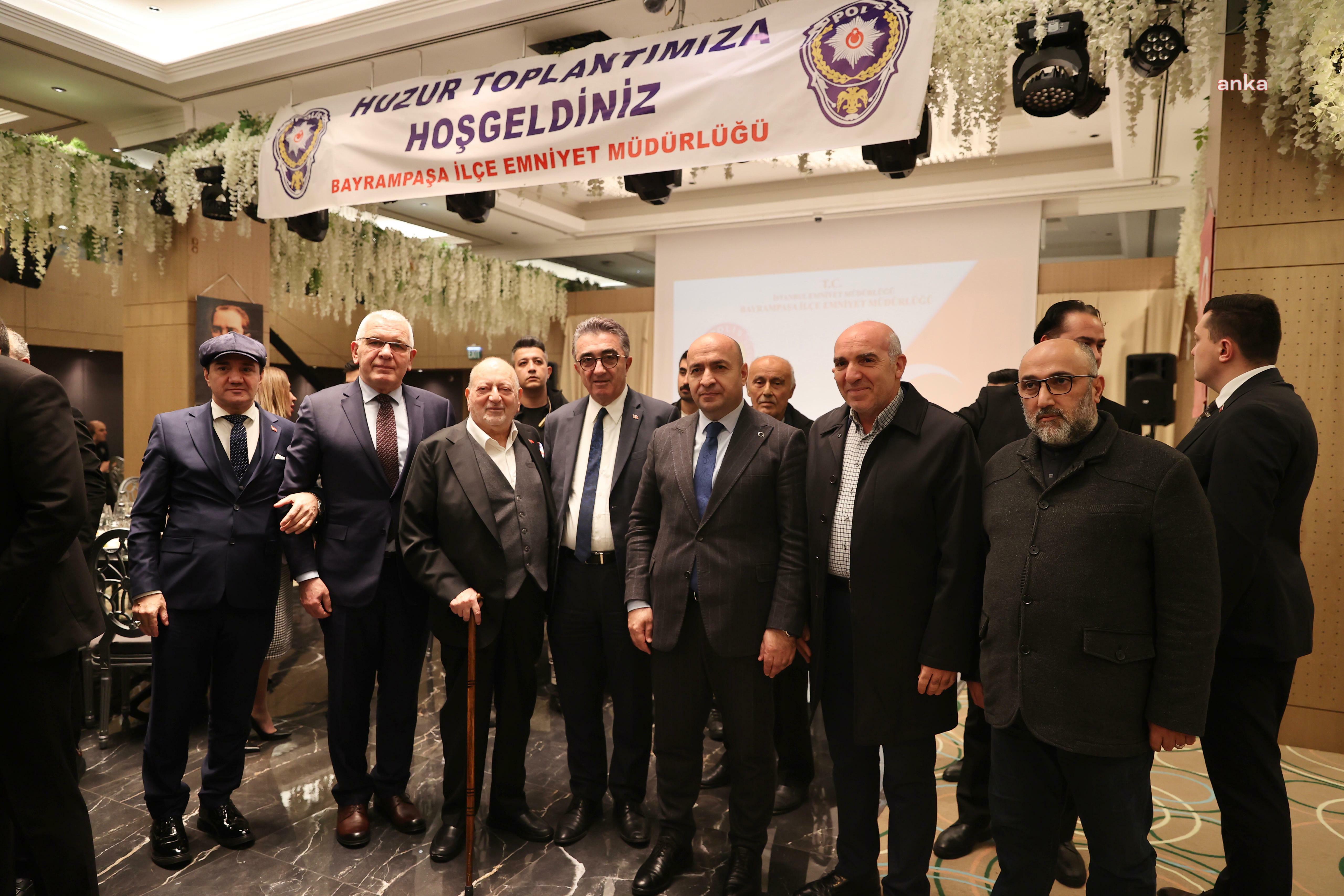 Bayrampaşa Belediye Başkanı Mutlu, İlçe Emniyet Müdürlüğü’nün düzenlediği 'Huzur Toplantısı'na katıldı