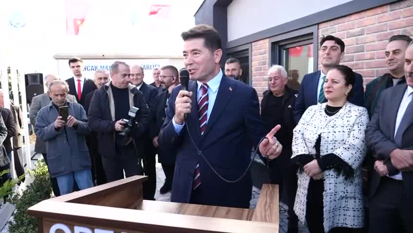 Ortahisar Belediyesi, Yalıncak Mahallesi’nde yapımı tamamlanan muhtarlık binasını hizmete açtı