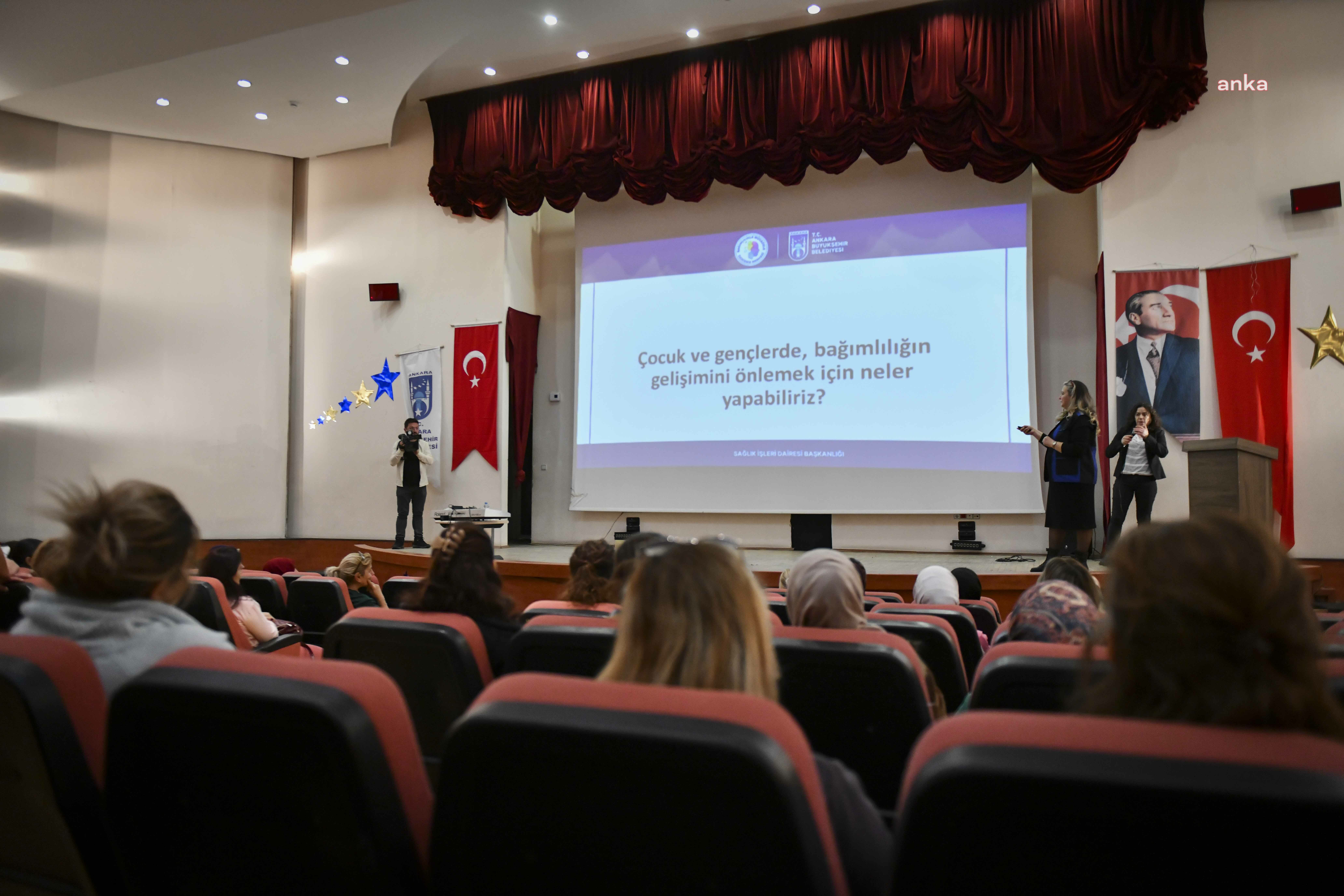 Ankara Büyükşehir Belediyesi'nden 'Dijital İnternet Güvenliği ve Bağımlılıkla Mücadele Eğitimi'