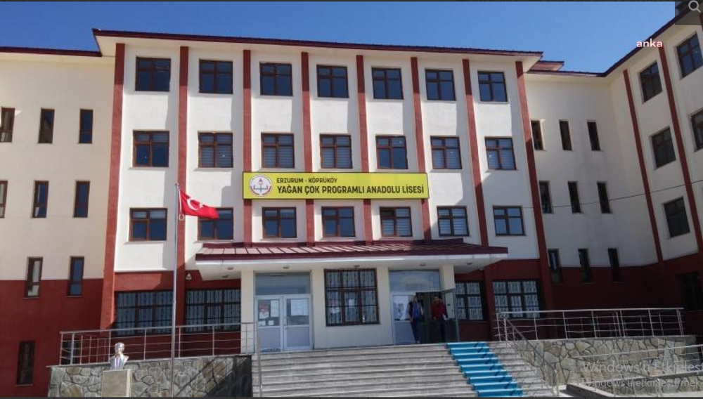 Erzurum Köprüköy'de okullara doğal gaz bağlanamadı, eğitime ara verildi