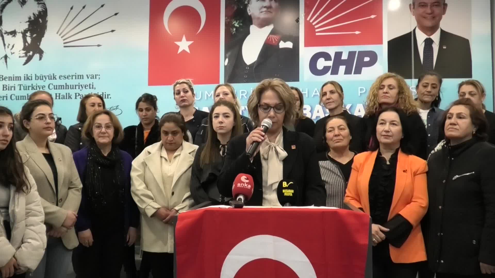 CHP Malatya Kadın Kolları Başkanı Nezahat Aydın, kadınlara seçme ve seçilme hakkı tanınmasının 90. yılında ''eşit temsil'' çağrısı yaptı