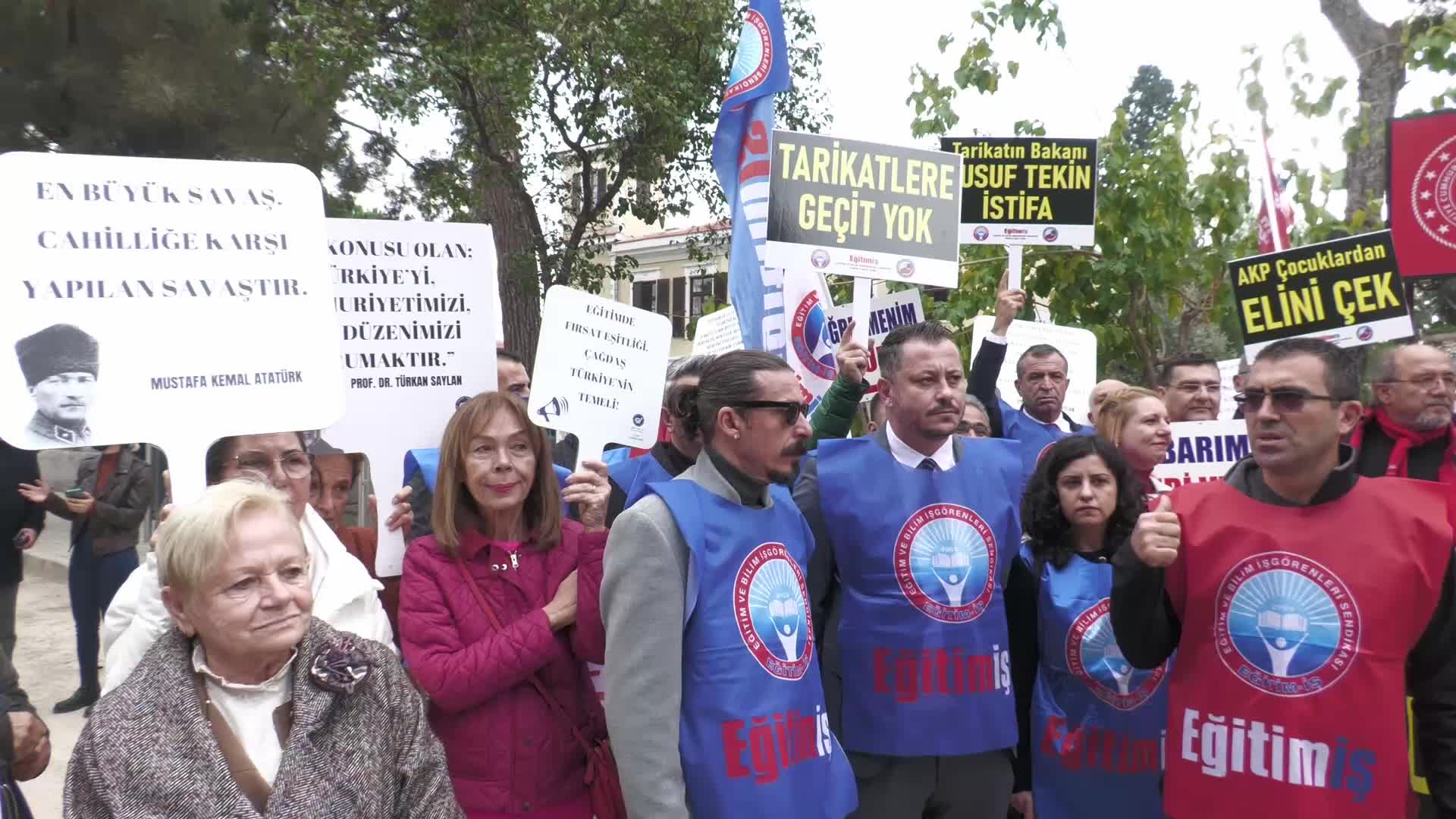 Eğitim-İş'ten ÇEDES tepkisi.... Kadem Özbay: "ÇEDES, Milli Eğitim’i yok edip, yerine Diyanet’e bağlı göstermelik bir kurum bırakma politikalarının bir parçasıdır"