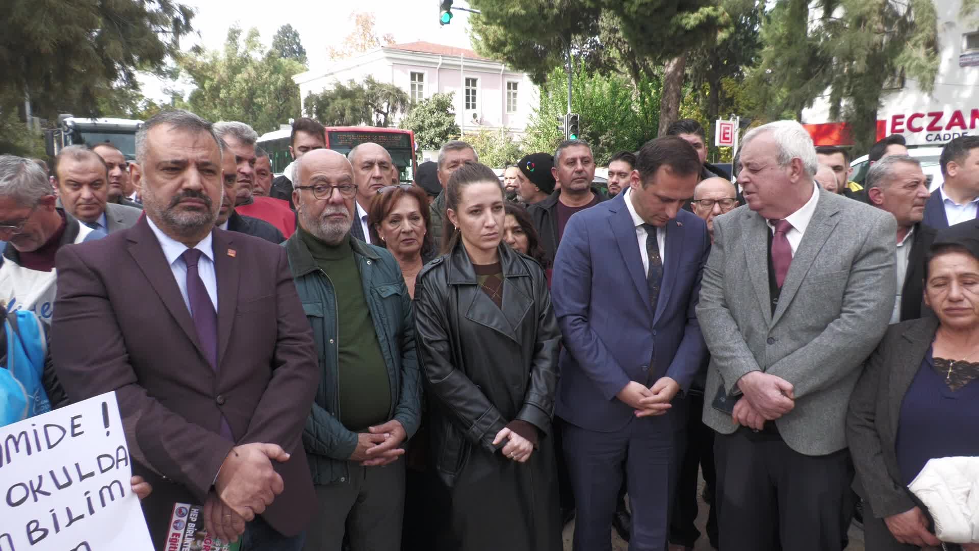 CHP İzmir İl Başkanı Aslanoğlu ve Bornova Belediye Başkanı Eşki'den ÇEDES Projesine tepki