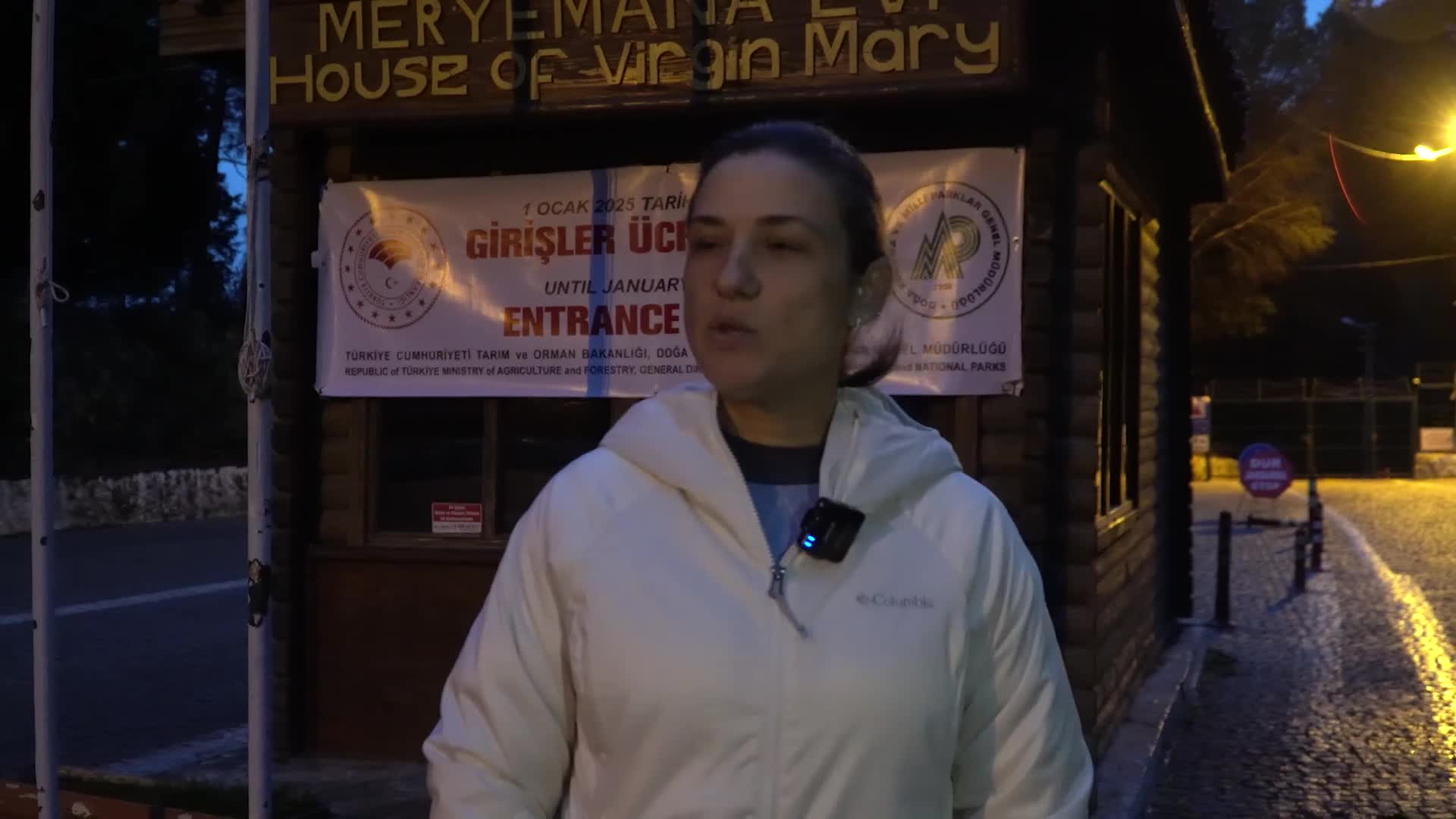 Meryem Ana Evi otoparkına  ‘çilingirli’ tahliye
