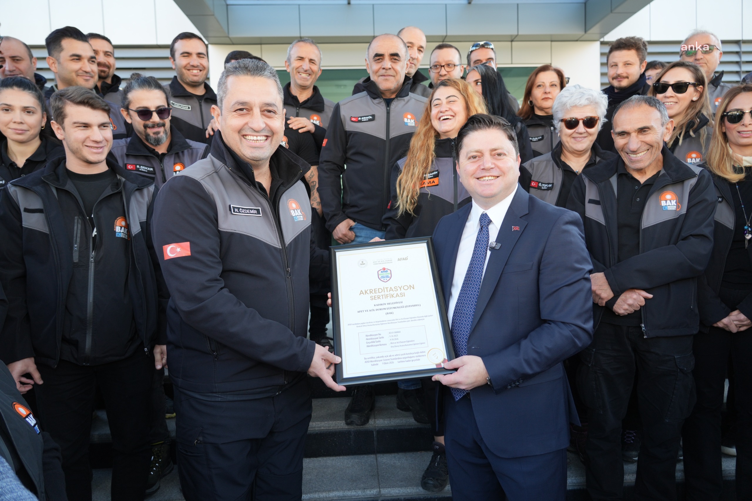 BAK-Kadıköy, AFAD’dan tam yetki aldı