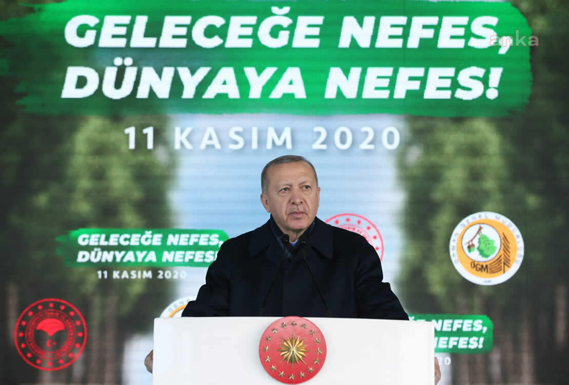 CUMHURBAŞKANI ERDOĞAN: HEDEFİMİZ 2023 SONUNA KADAR 7 MİLYAR FİDANI TOPRAKLA BULUŞTURMAK