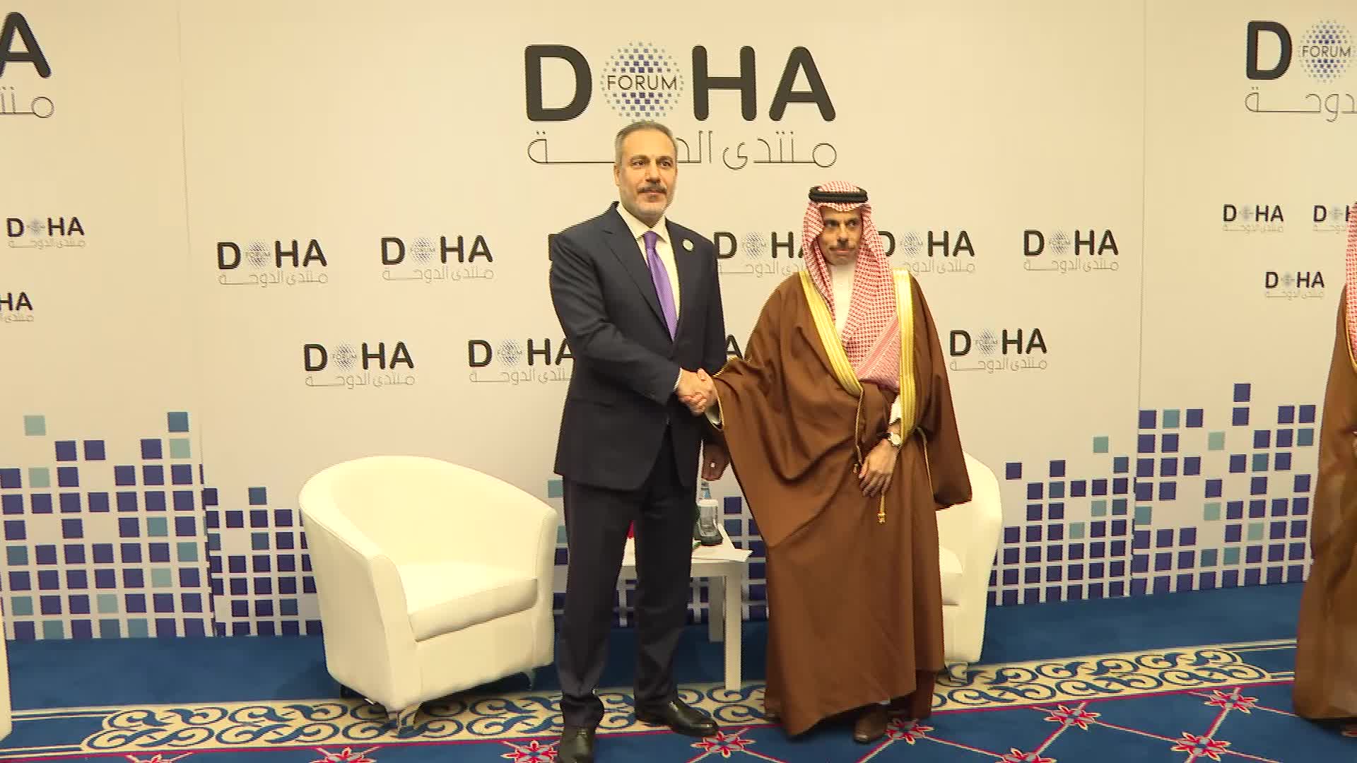 Dışişleri Bakanı Hakan Fidan, Suudi Arabistan Dışişleri Bakanı Faysal bin Ferhan ile görüştü