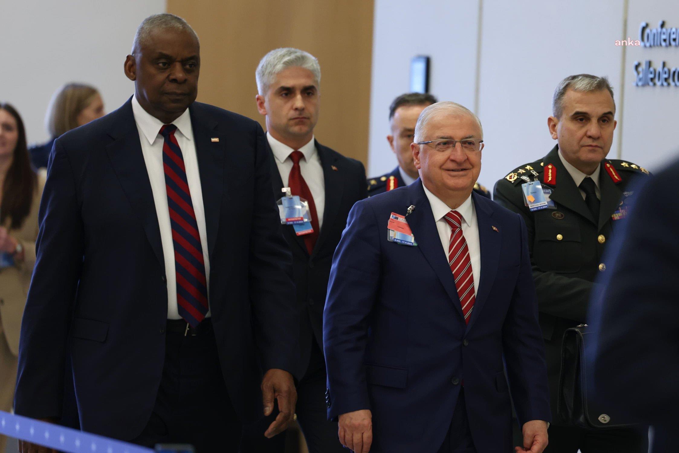 Milli Savunma Bakanı Güler, ABD Savunma Bakanı Austin ile görüştü
