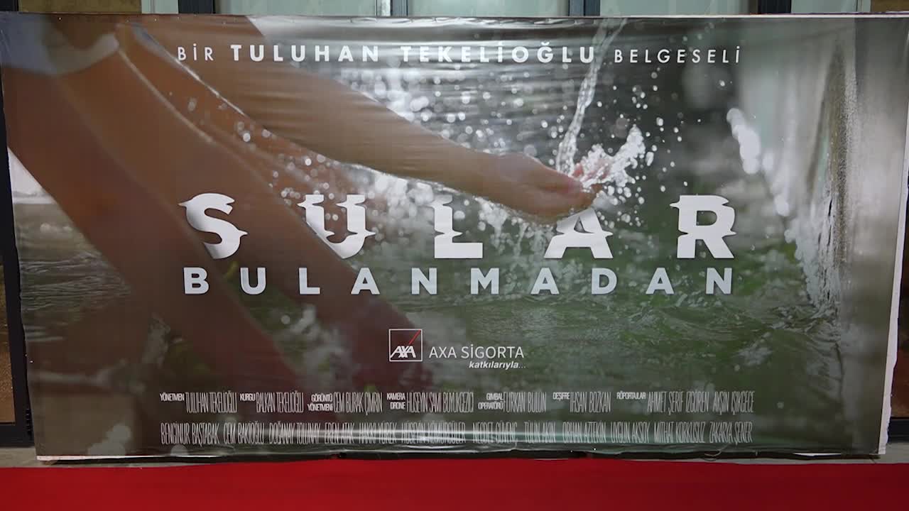 Muratpaşa'da ‘Sular Bulanmadan’ belgeseli seyirciyle buluştu