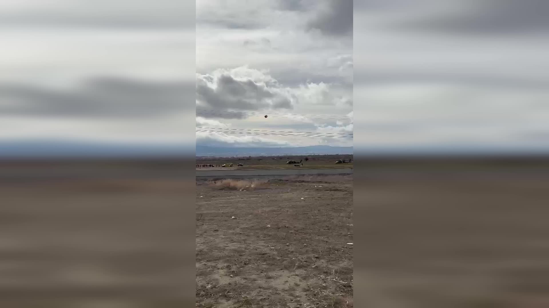 Isparta’da askeri helikopter düştü: 5 asker şehit oldu
