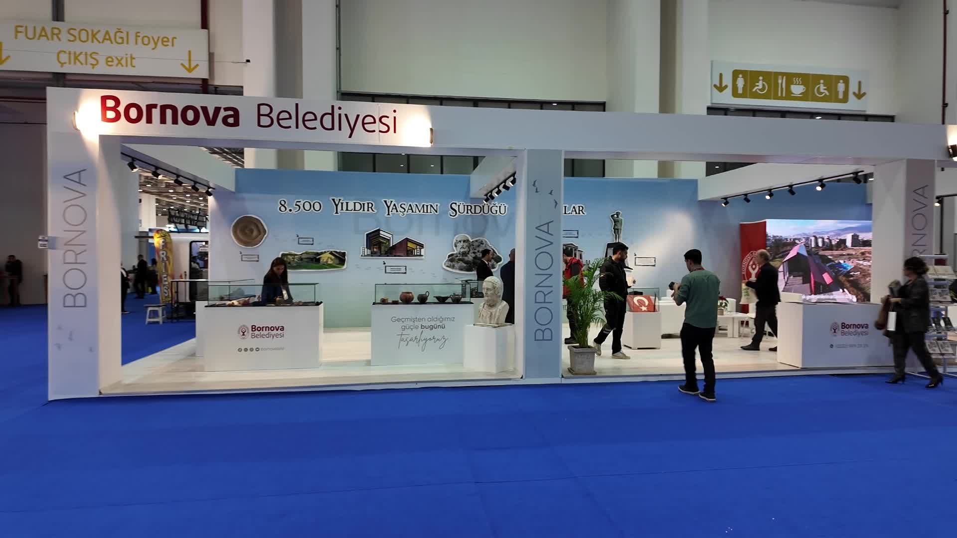 Bornova Belediyesi, 18. TTI İzmir Uluslararası Turizm Ticaret Fuarı ve Kongresi’ne katıldı
