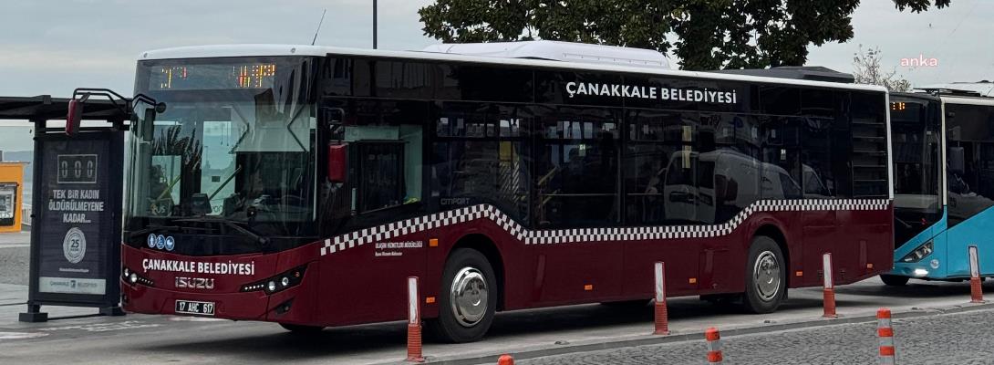 Çanakkale Belediyesi, toplu taşımada öğrenciler için abonman uygulaması başlatıyor