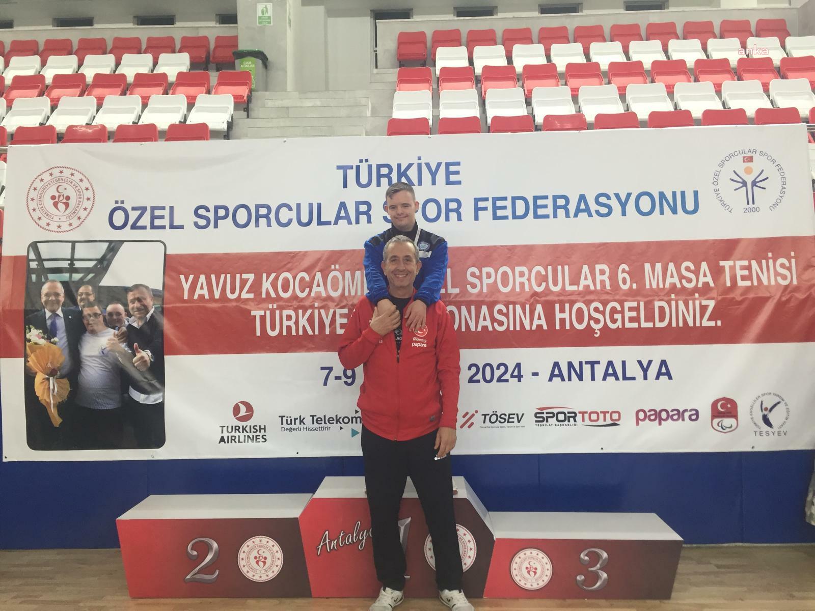 Eskişehir Büyükşehir Belediyesi'nin özel sporcusu Hamza Dönmez'den Türkiye şampiyonluğu