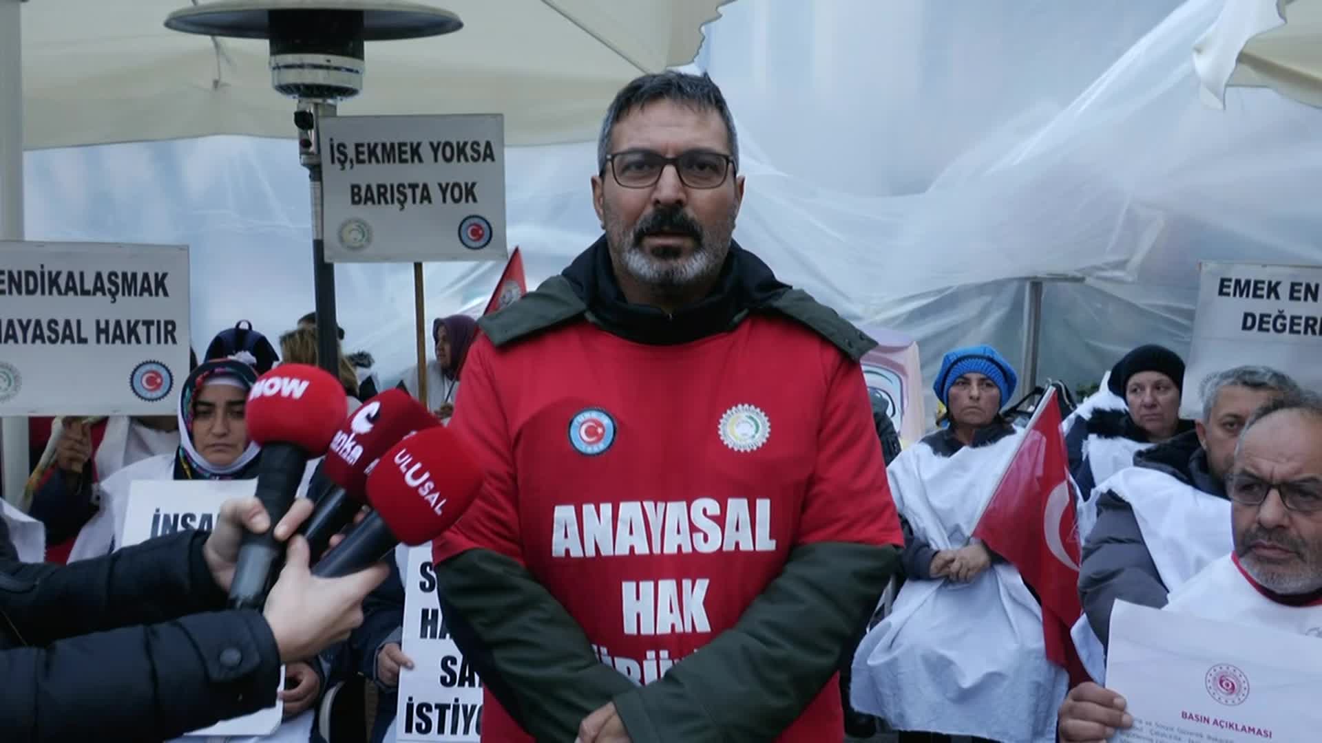 Polonez işçilerinin açlık grevi sürüyor: “Sen 146 Polonez işçisinin hakkını savunamayan Çalışma Bakanı olarak tarihe geçtin”