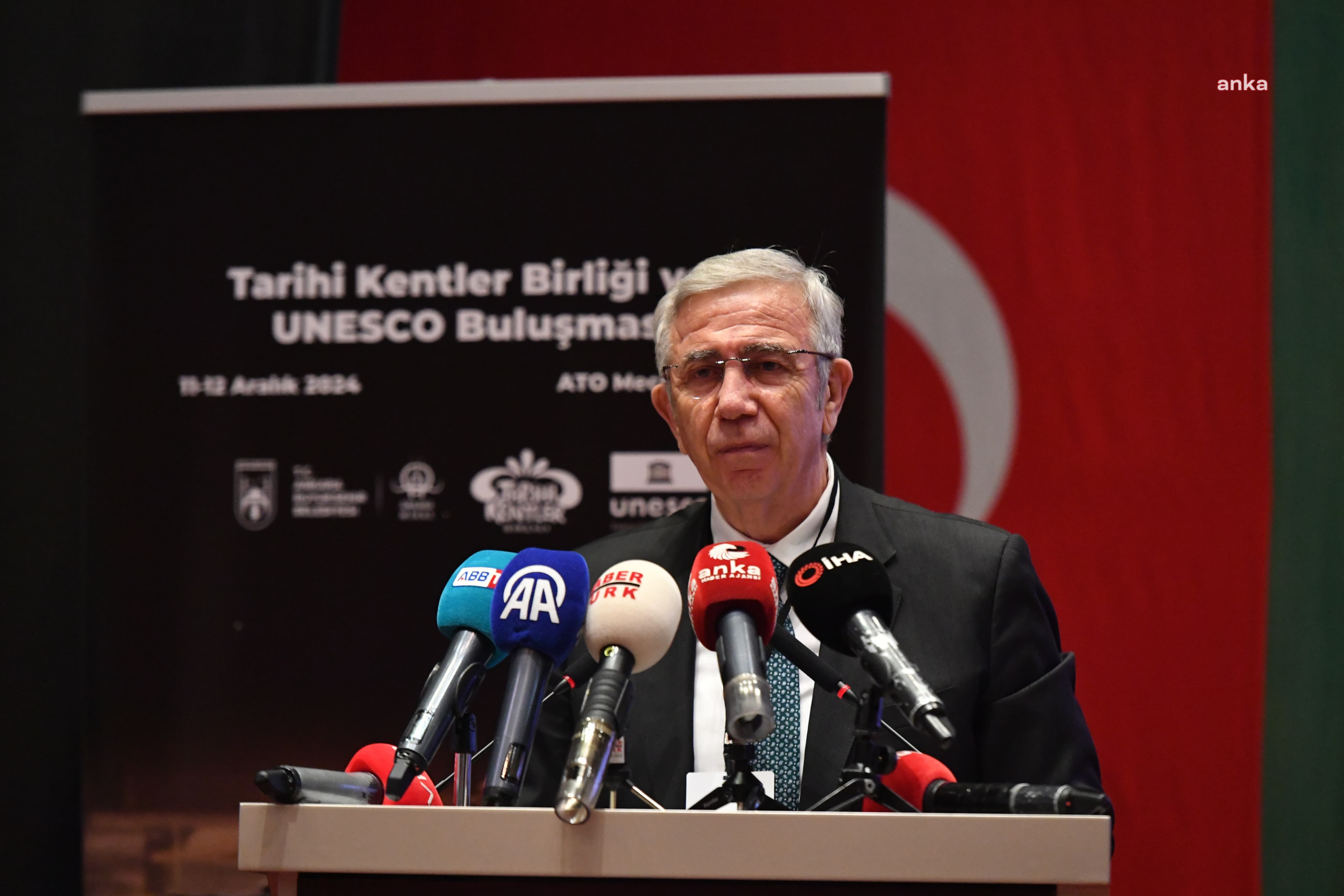 Tarihi Kentler Birliği ve UNESCO Buluşması... Mansur Yavaş: "Belediyelerimizden beldelerimize güzel örneklerin tanıtılması için UNESCO'ya başvuracağız"