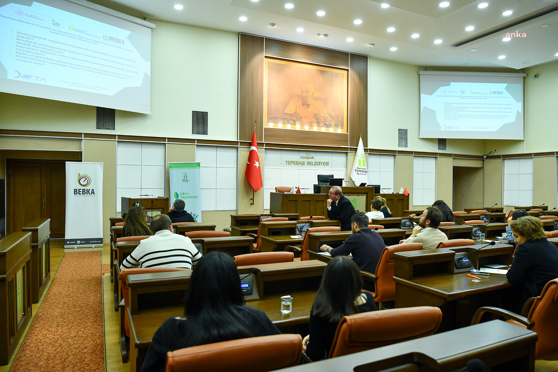 Tepebaşı Belediyesi'nin projesine BEBKA'dan destek
