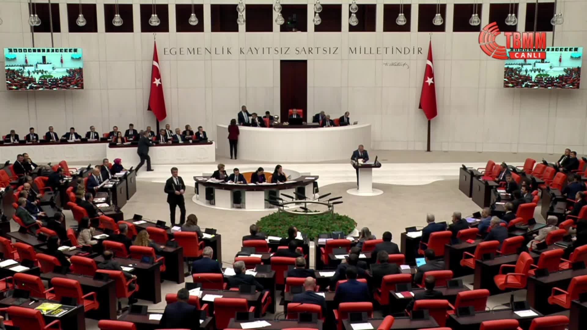 TBMM Genel Kurulu... MHP'li Yönter: "Şu anda inşa halinde olan ve Türkiye'nin umutlarını yeşerten Akkuyu nükleer santrali aynı zamanda bir milat"
