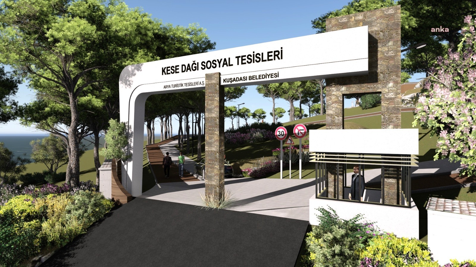 Kuşadası Belediyesi, Kesedağı’nı mesire alanı olarak düzenliyor