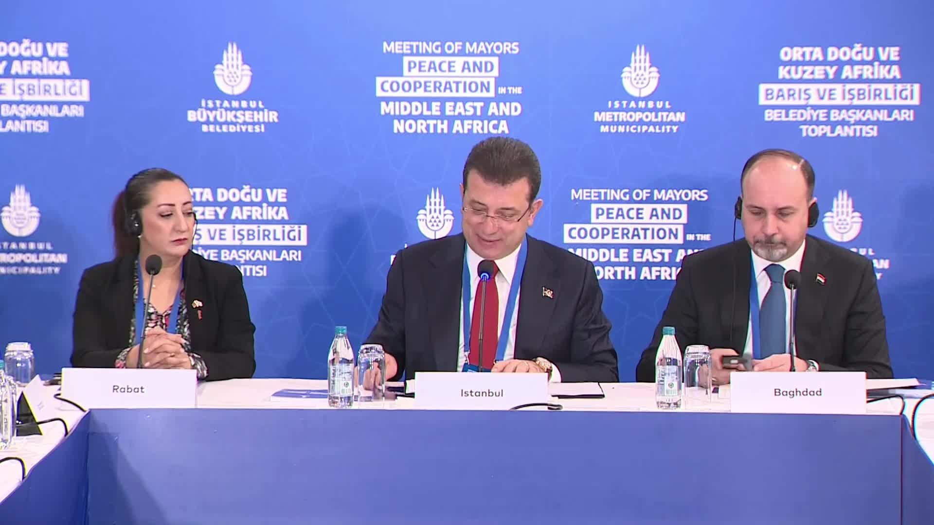 10 ülkeden 15 şehrin yöneticisi İstanbul'da buluştu... İmamoğlu: Arzumuz; özgür, bağımsız, kapsayıcı ve demokratik bir Suriye