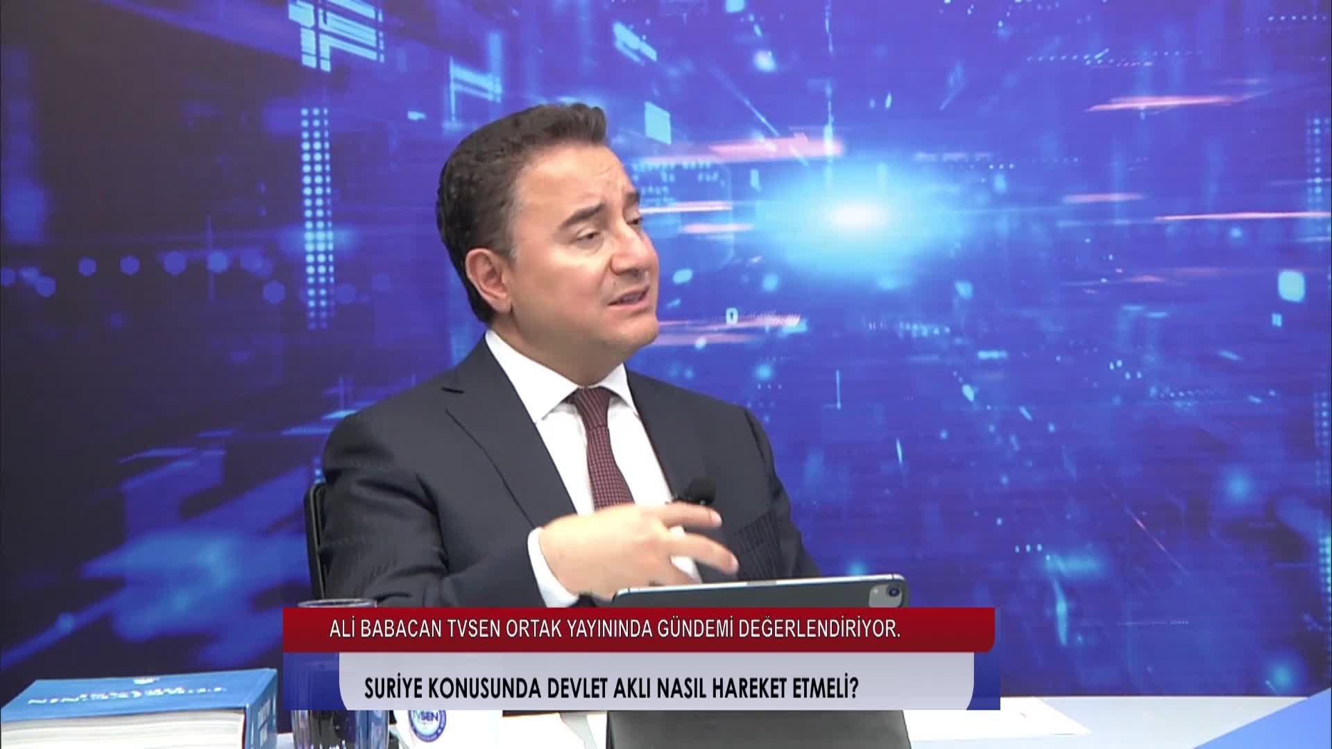 DEVA Partisi Genel Başkanı Babacan: "Suriye’de mutlaka temsil gücü yüksek, çoğulcu bir demokrasi hedeflenmeli"