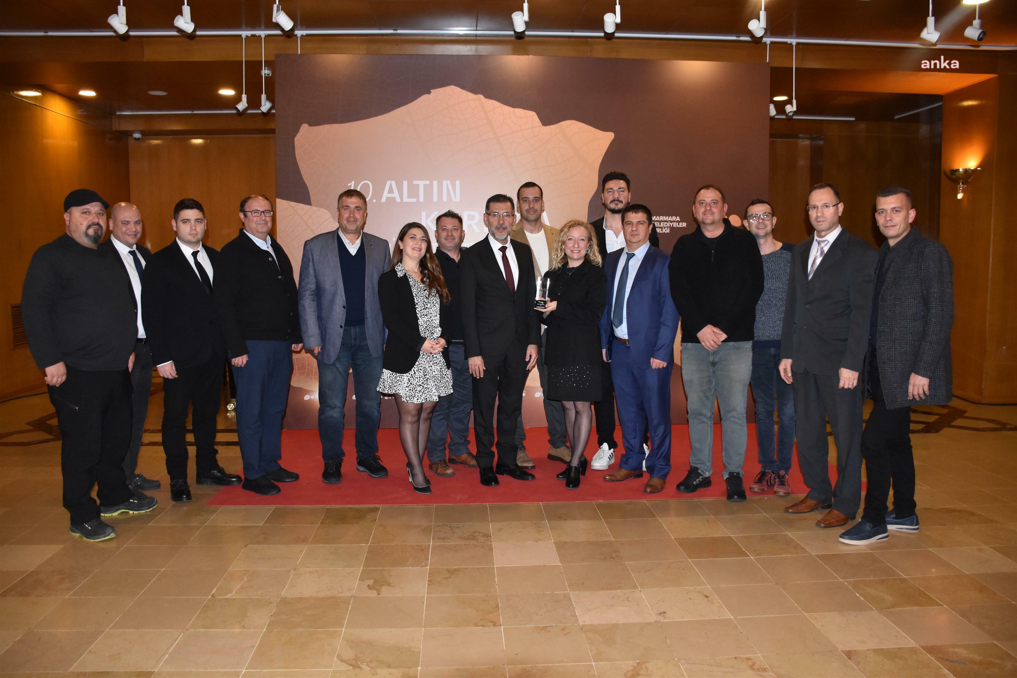 Balıkesir Büyükşehir Belediyesi'nin hayalet ağları ve diğer atıkları temizleme mücadelesine Altın Karınca Ödülü