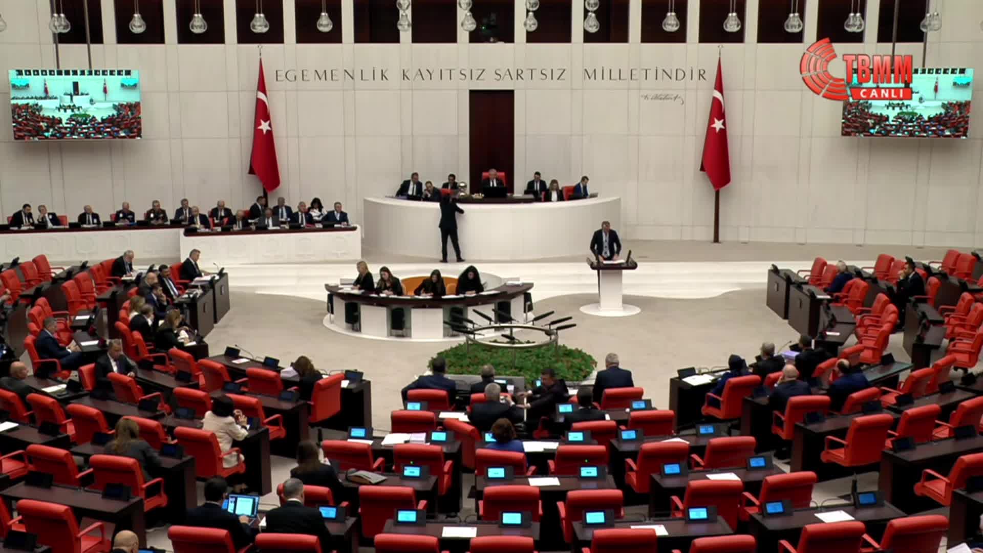 TBMM Genel Kurulu... MHP'li Saffet Sancaklı: "600 milletvekilimizin 400'ü obez ve aşırı kilolu"