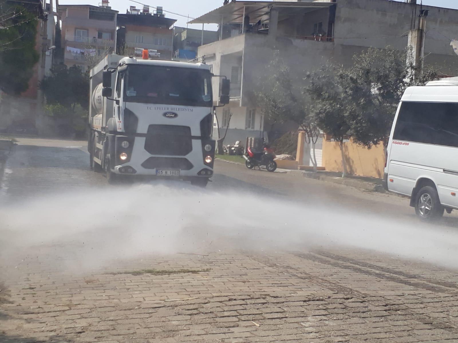 EFELER’İN DÖRT BİR YANINDA HİZMET SÜRÜYOR