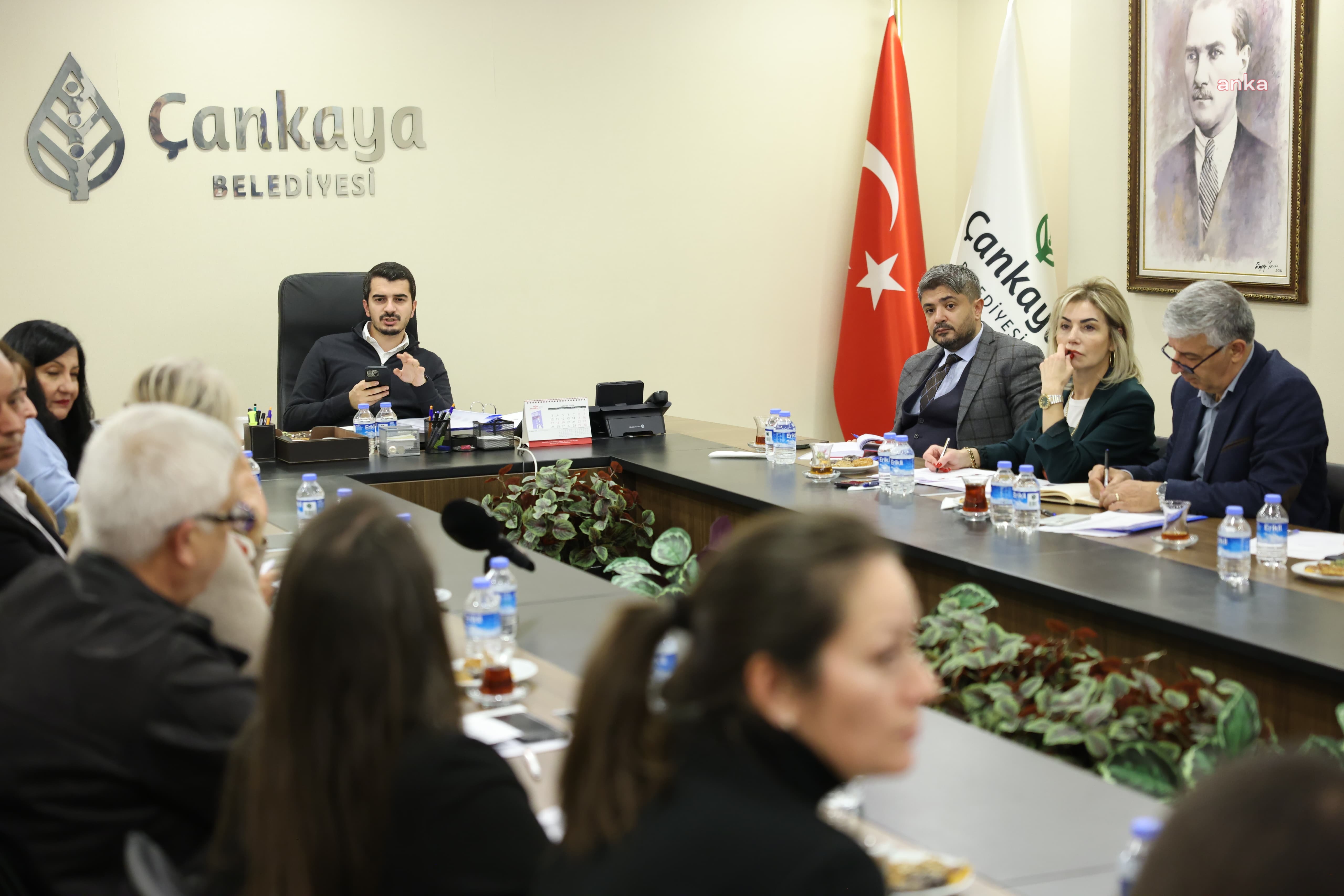 Çankaya Belediye Başkanı Güner, Balgat’ta görev yapan muhtarlarla buluştu