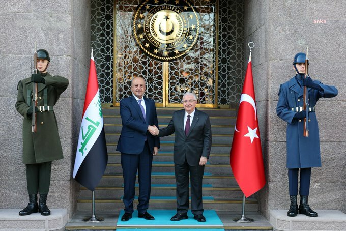Milli Savunma Bakanı Güler, Irak Savunma Bakanı ile görüştü