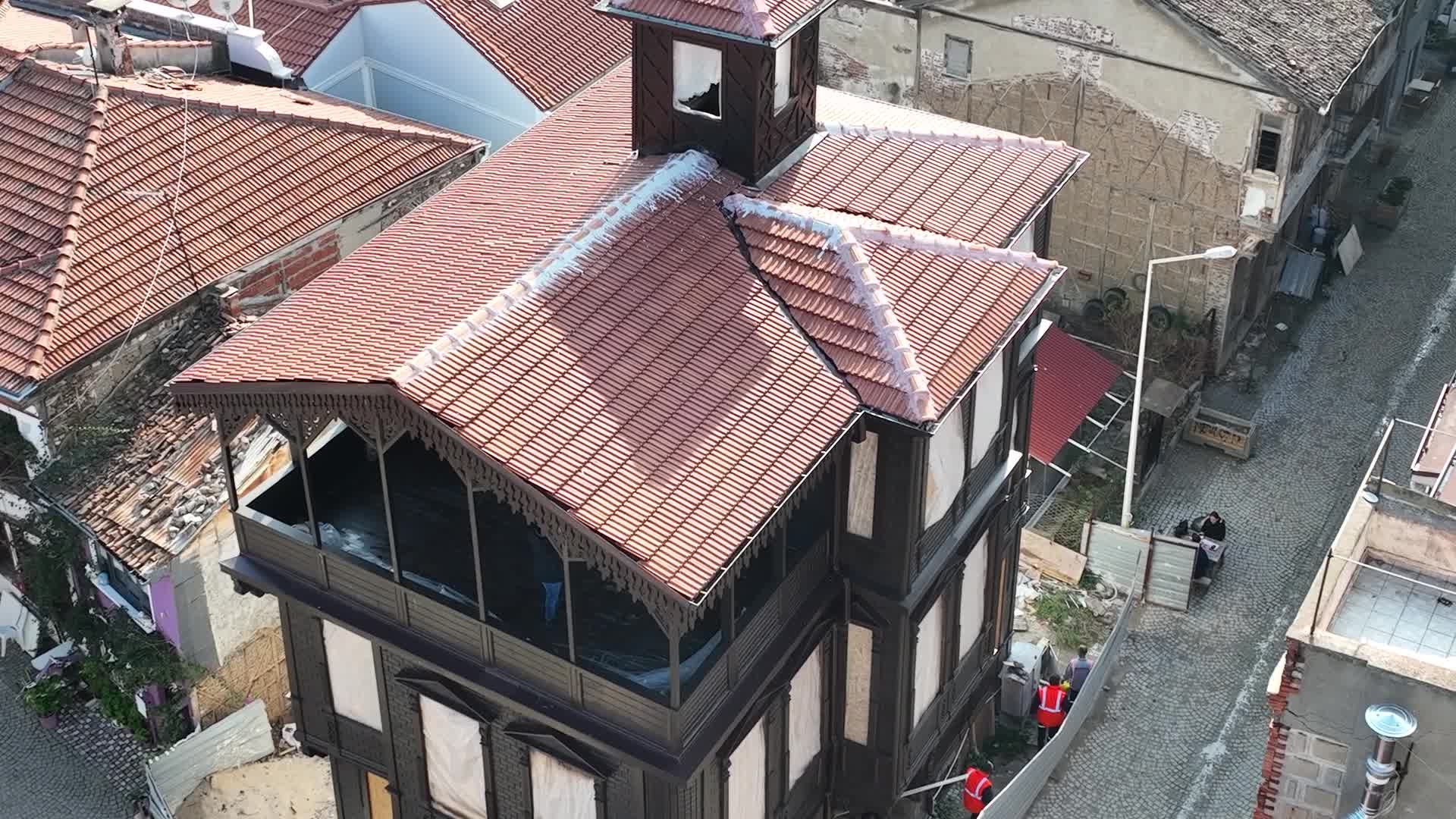 Mudanya Belediyesi, Girit Sokağı'nda bulunan tarihi konağı 'Cumhuriyet Müzesi'ne dönüşüyor