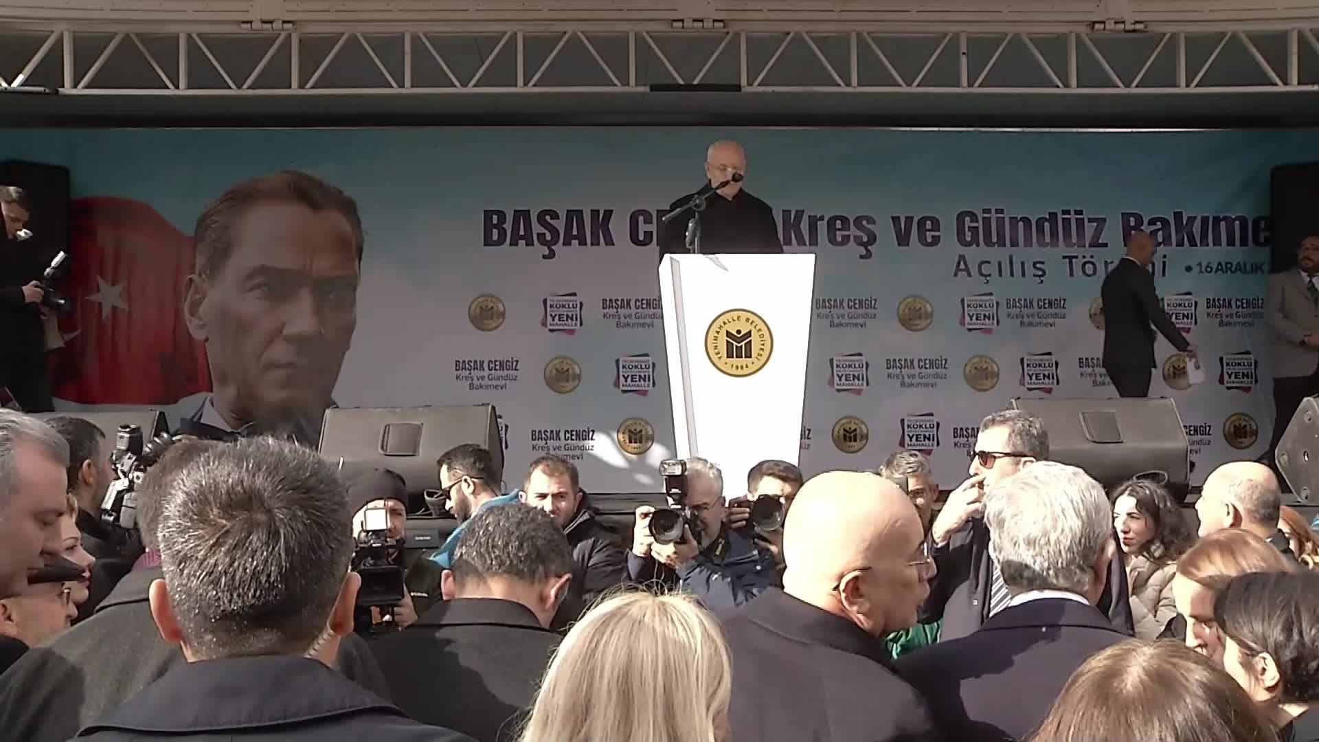 Başak Cengiz Kreş ve Gündüz Bakımevi açıldı… Mansur Yavaş: “Size rağmen bu hizmetleri yapmaya devam edeceğiz. O çocuklar bizim çocuğumuz”