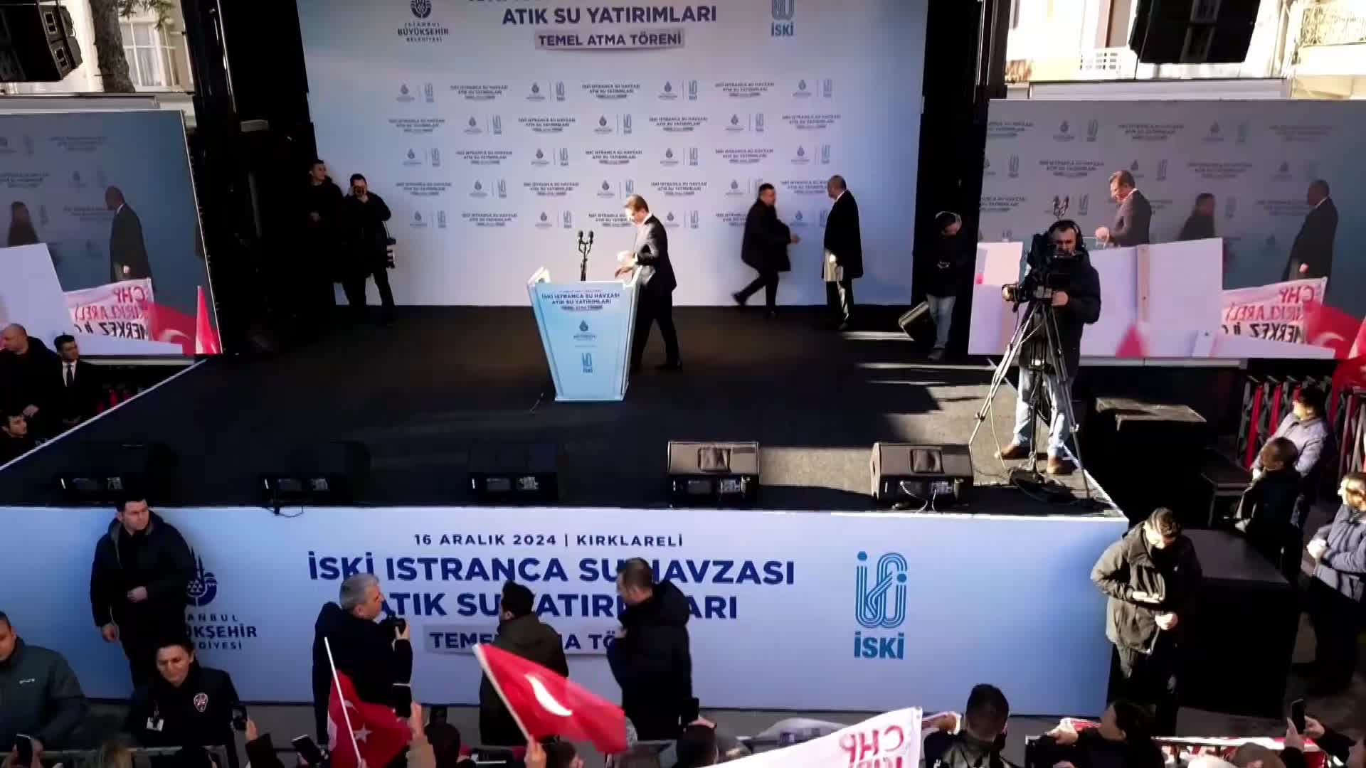 İmamoğlu Kırklareli’nde: Milletin parasını millete dağıtırsanız proje yaparsınız ama bu güzergahtan uzaklaşırsanız, aradan 15 yıl geçer Melen’in bitmesi için ancak Yaradan’a dua edersiniz”