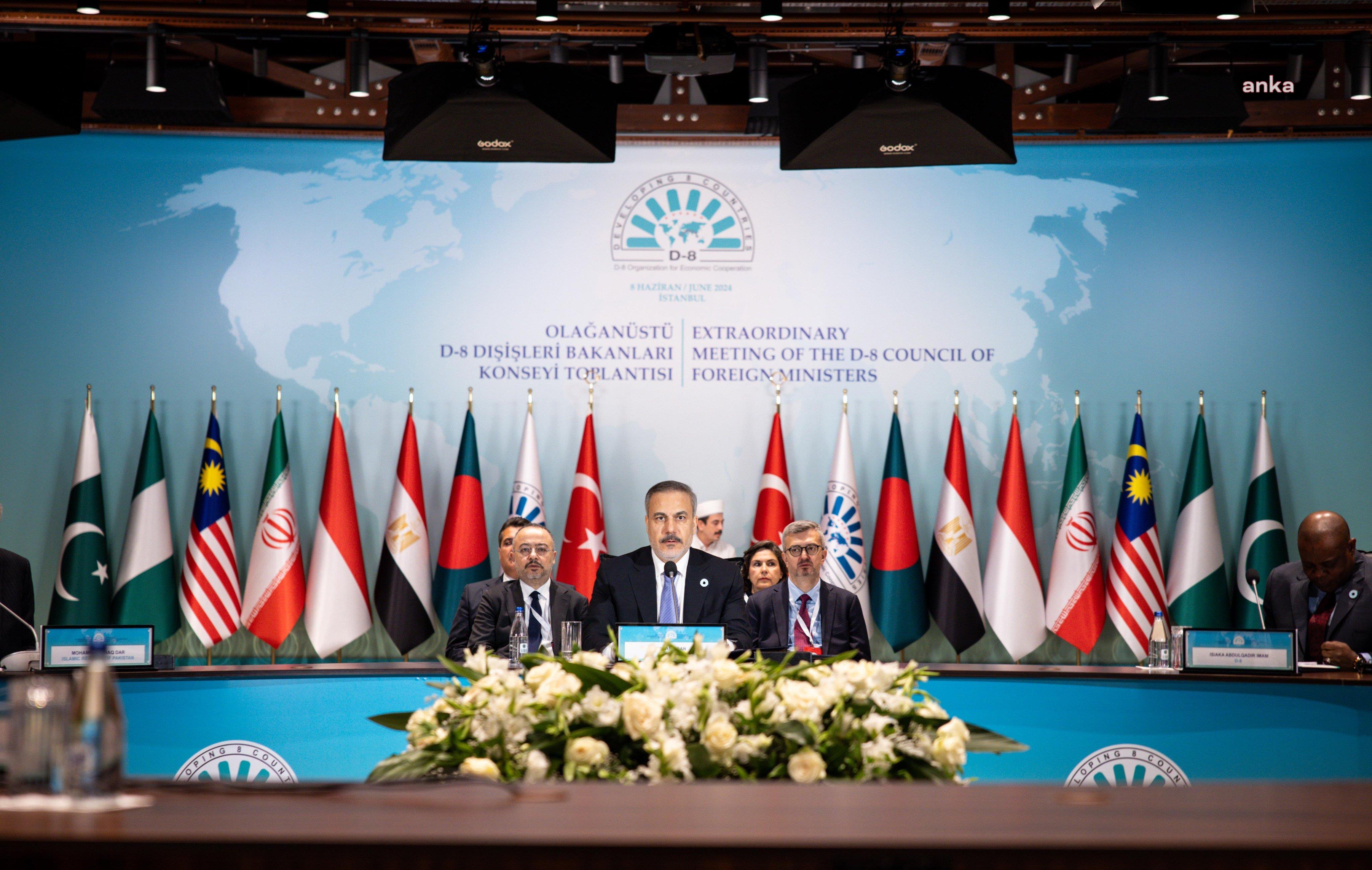 Dışişleri Bakanı Fidan, Kahire’deki D-8 Dışişleri Bakanları Konseyi Toplantısı’na katılacak