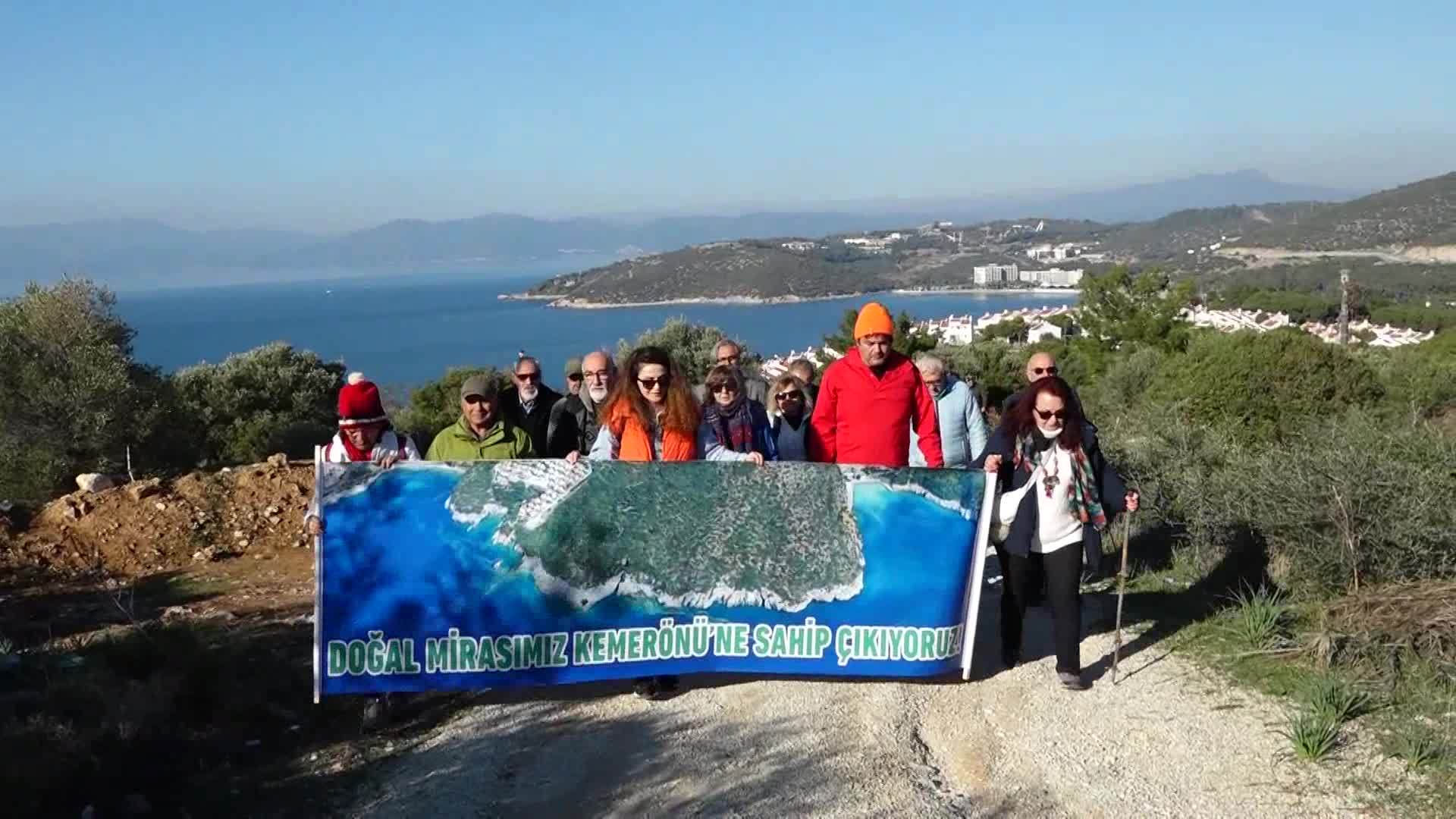 Kuşadası'nda çevreciler, Kemerönü Mevkii için ayakta