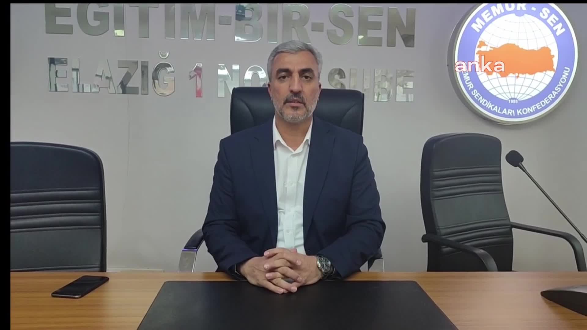 Eğitim Bir Sen Elazığ Şube Başkanı Bahşi: ''Uzman öğretmenlik ve başöğretmenlik süresinin düşürülmesi ile ilgili verilen sözler tutulmadı''