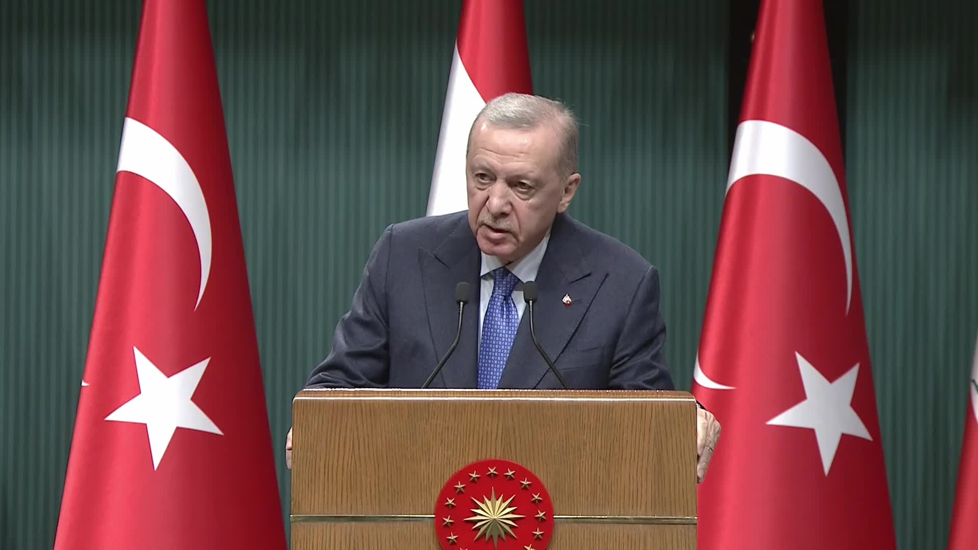 Cumhurbaşkanı Erdoğan: “ Türkiye ve Lübnan olarak müşterek hedefimiz Suriye’yi yeni bir şevkle ayağa kaldırmaktır”