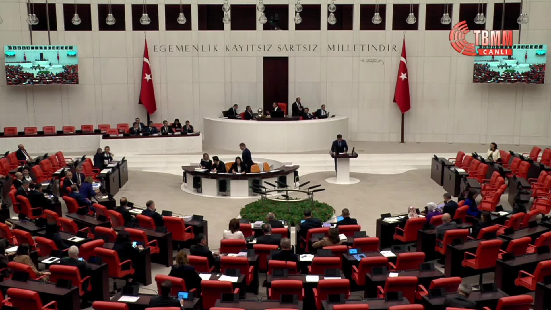 TBMM Genel Kurulu... DEM Partili Tiryaki: "'İç barış, Türk-Kürt kardeşliği’ derken kayyum atayacaksınız. Burada bir sorun yok mu?"