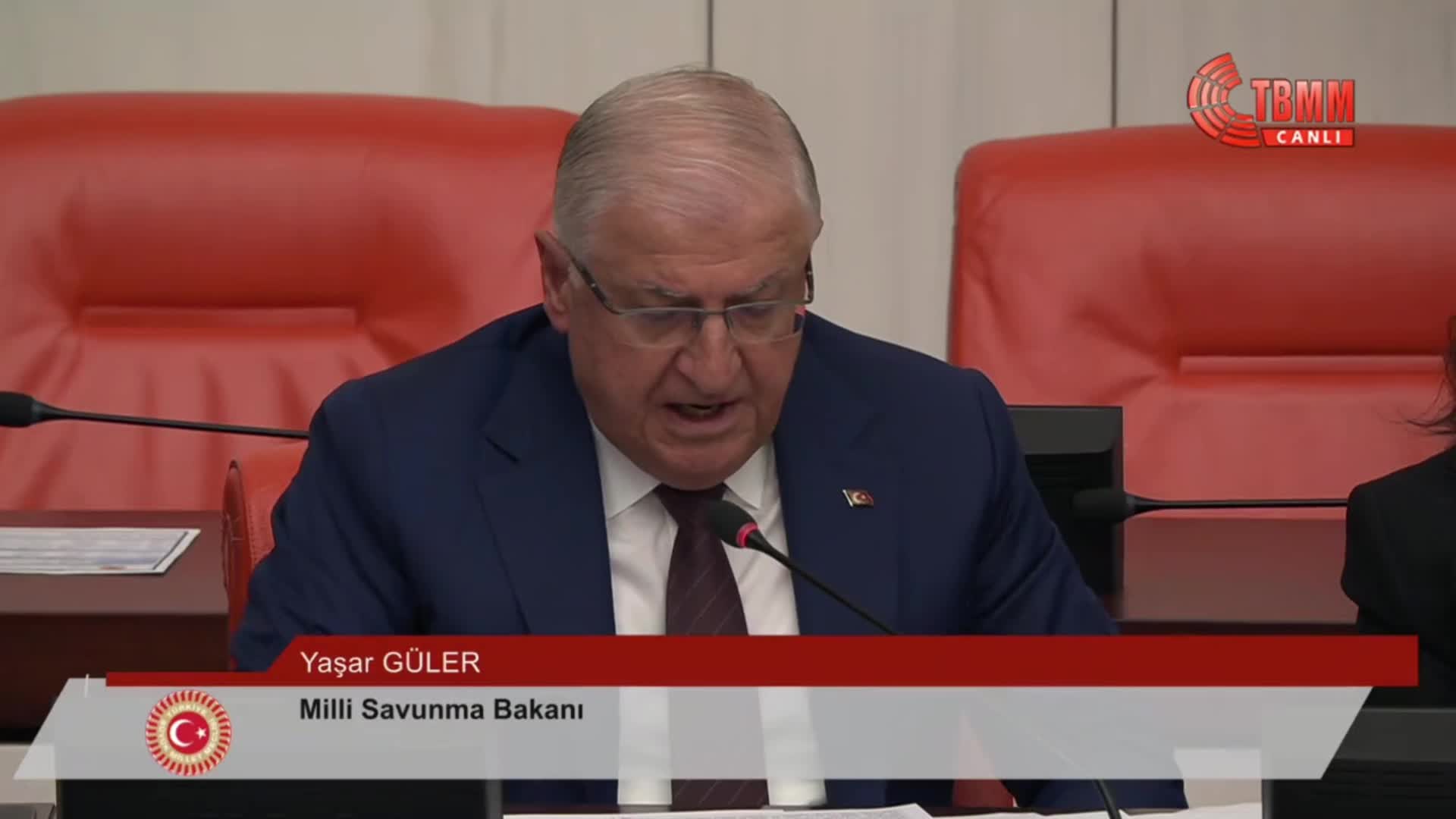 TBMM Genel Kurulu... Yaşar Güler: "İlk etapta İdlib çevresinde kalan Suriyelilerin dönüşleri organize edilecek"