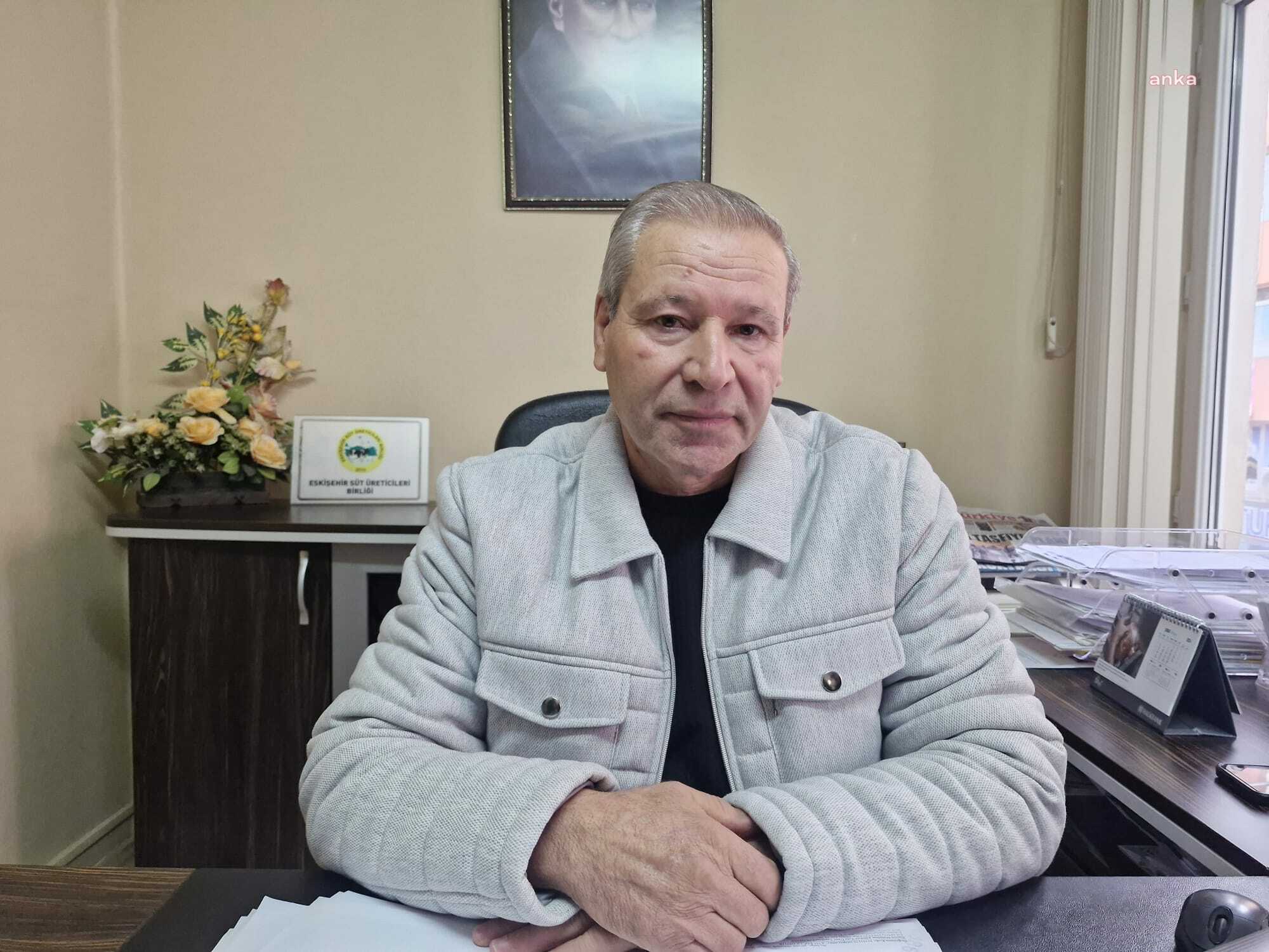 Eskişehir Süt Üreticileri Birliği Başkanı Gedik: “Bir bardak çay 20 lira. Bir litre süt 20 lira bile değil. İneklerimiz hep kesime gidecek"