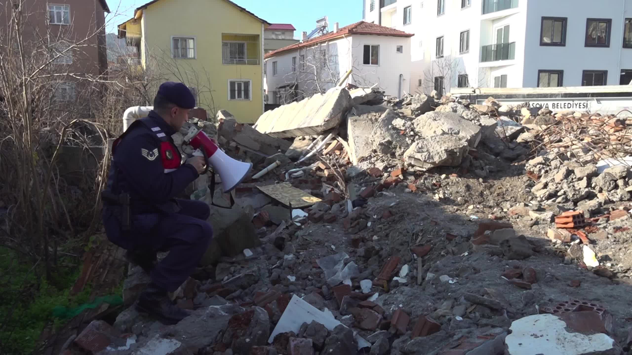 Amasya'da deprem tatbikatı...