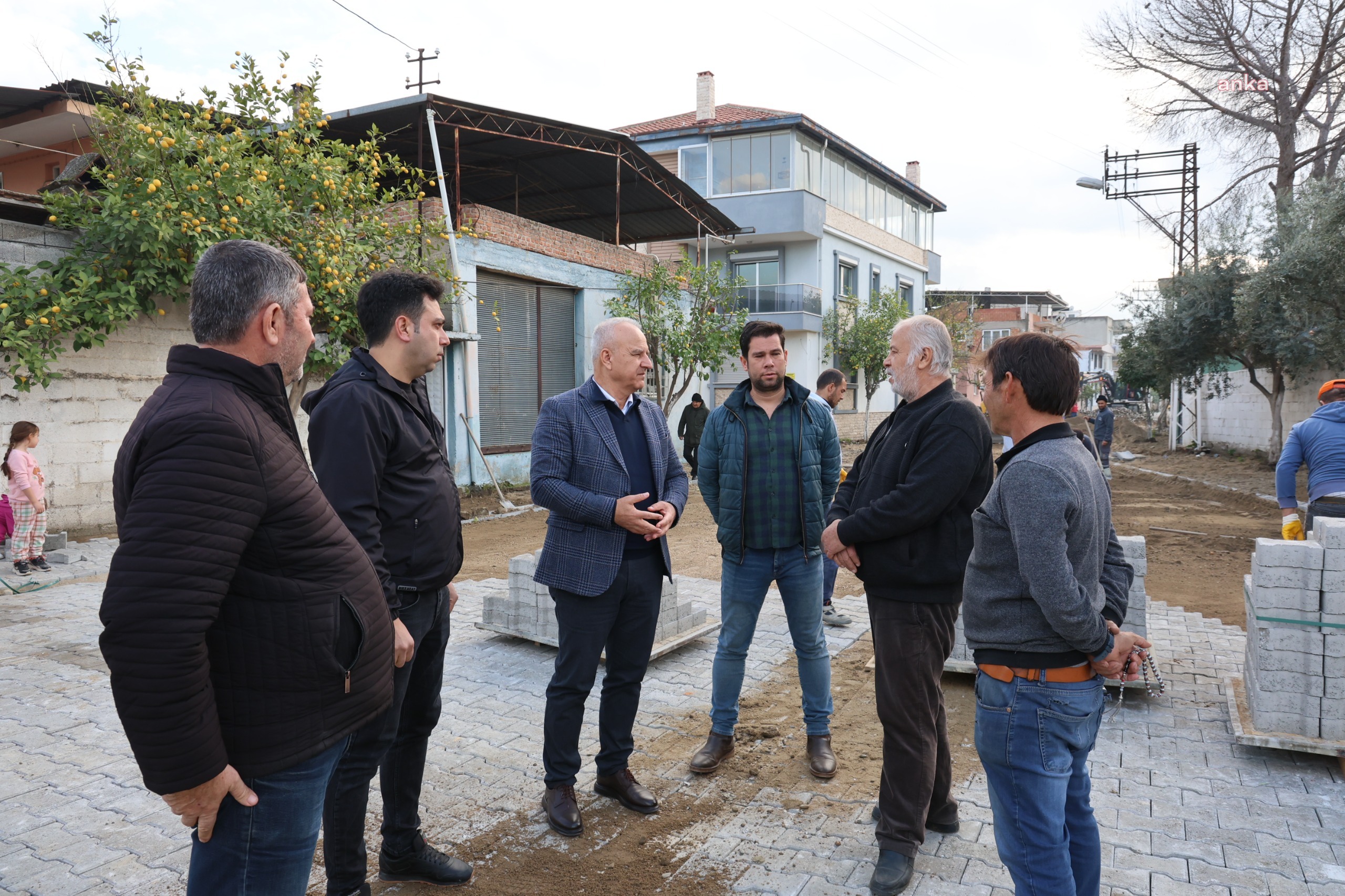 Çine Belediye Başkanı Kıvrak’tan Sarıoğlu Mahallesi’nde inceleme