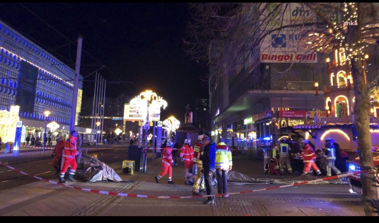 Almanya’daki saldırıda hayatını kaybedenlerin sayısı dörde yükseldi