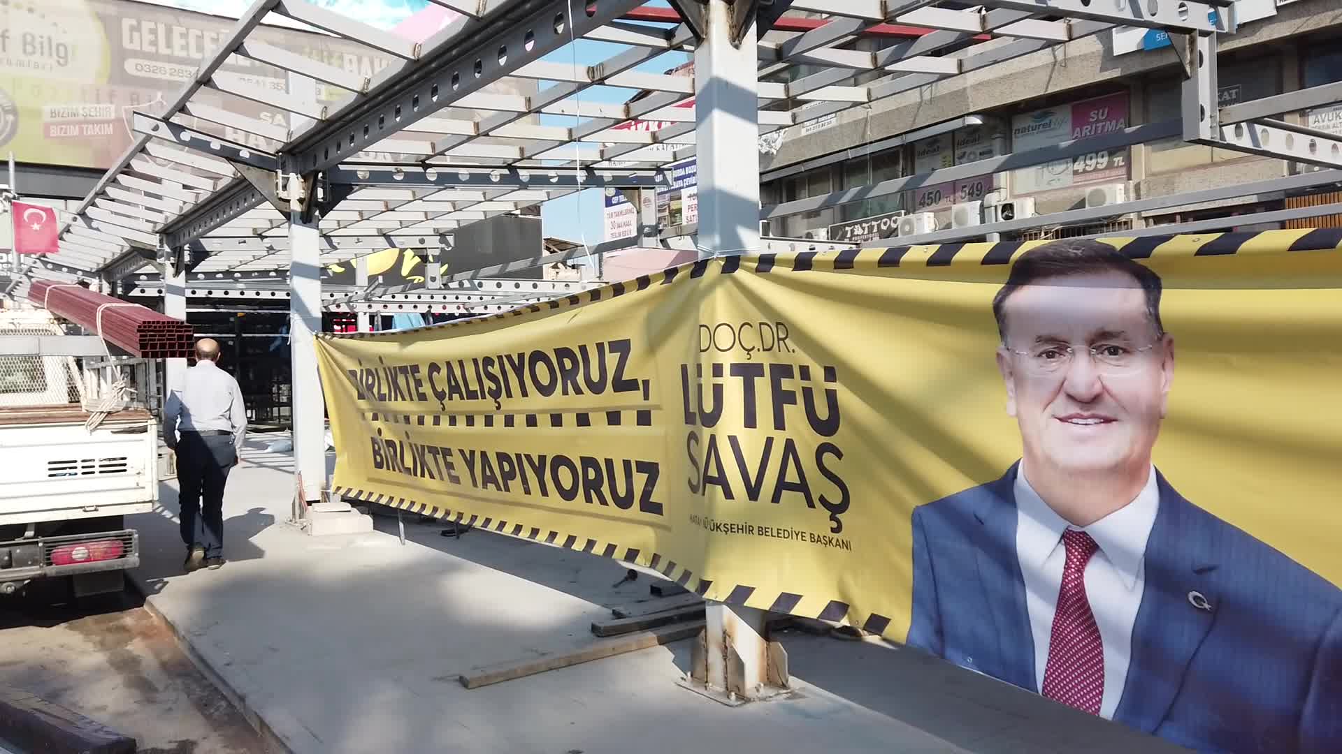 HATAY BÜYÜKŞEHİR’DEN KENT MERKEZİNE ÖNEMLİ DOKUNUŞ