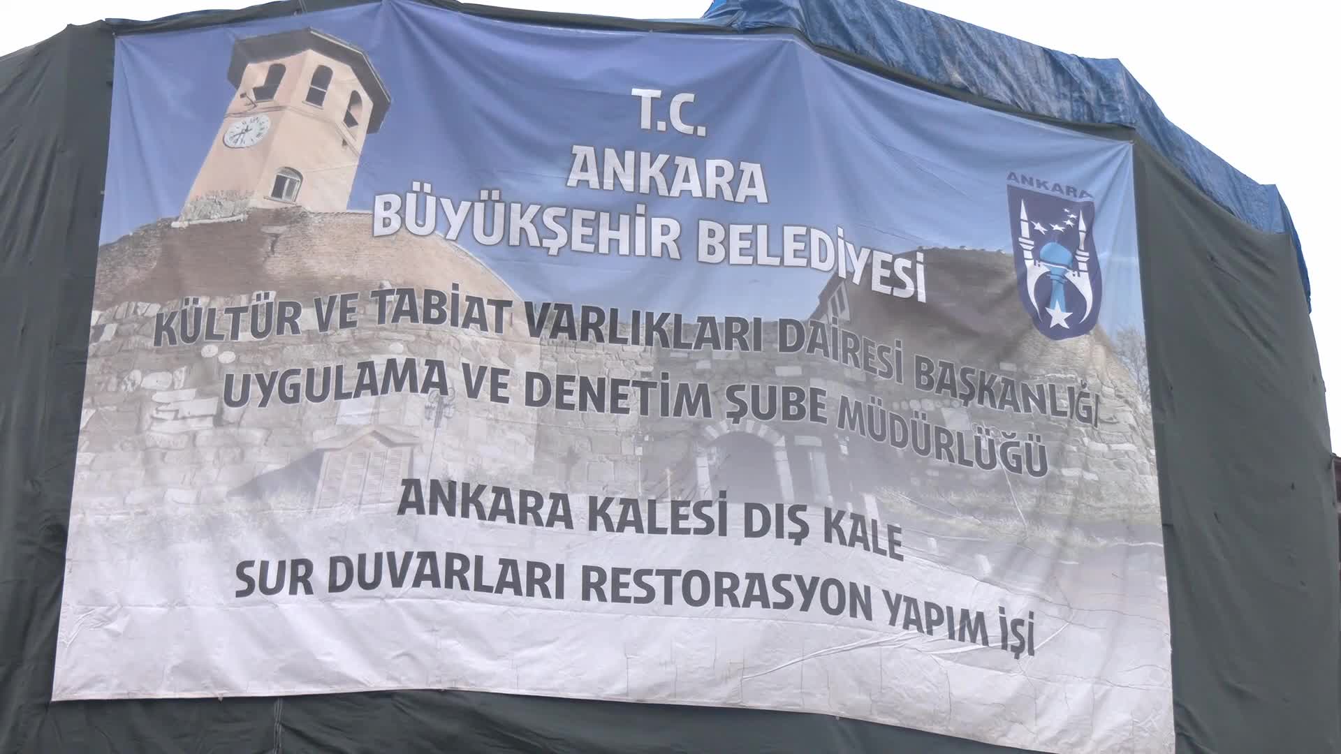 Ankara Kale'sindeki çatlaklar onarılıyor... Bekir Ödemiş: "Çalışmaları 2025 yılı Mart ayında tamamlamayı planlıyoruz"