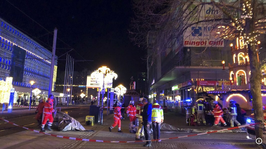 Almanya'da Magdeburg Noel Pazarı saldırganı tutuklandı