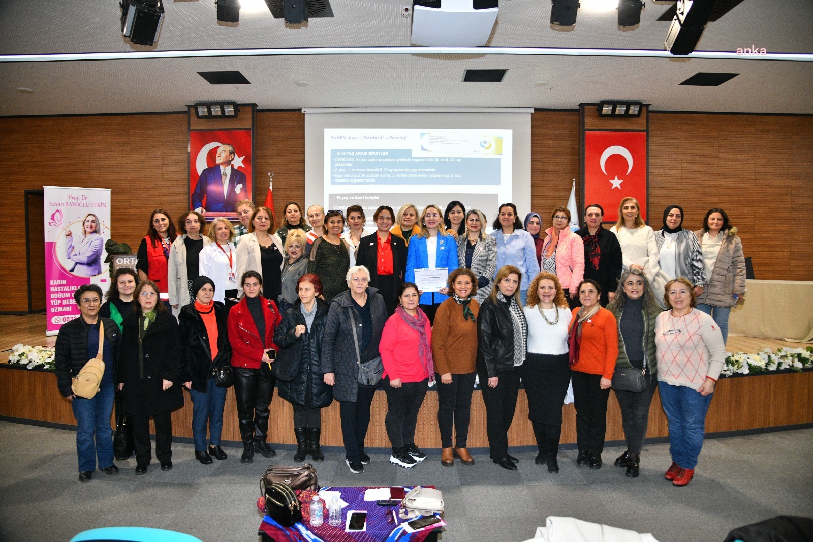 Ortahisar Belediyesi, "Kadın Kadına Kadın Sağlığı Atölyesi" düzenledi