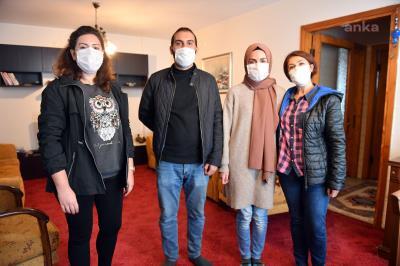 BÜYÜK ANNESİNİN EVİNİ DEPREMZEDE ÇİFTE AÇTI