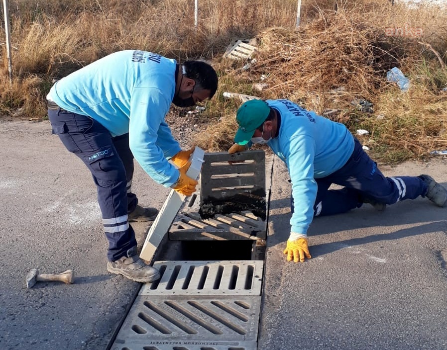 HATAY'DA İŞLEVİNİ KAYBETMİŞ MAZGALLAR BAKIMDAN GEÇİYOR
