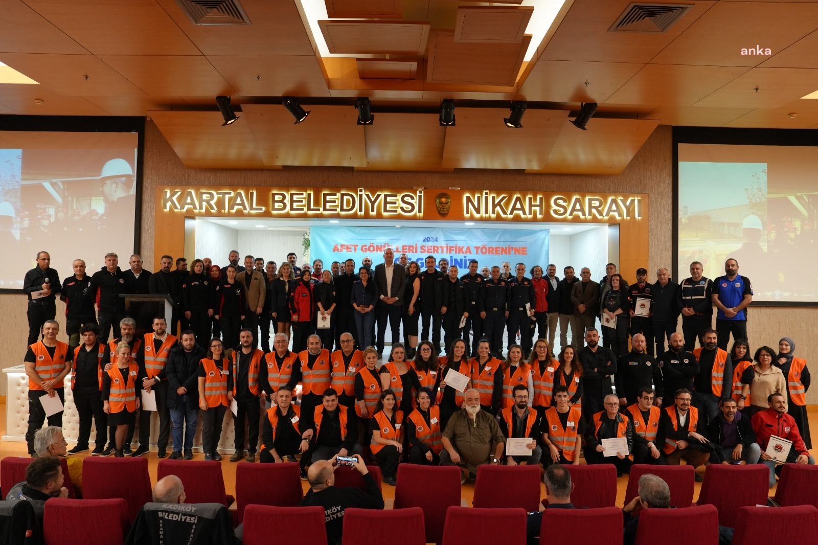 Kartal Belediyesi, AFAD Orta Seviye Akreditasyon Belgesi aldı